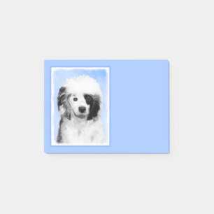 Notas Post-it® Pintura de perro de agua portuguesa - Arte origina