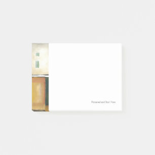 Notas Post-it® Pintura en cuatro paneles de Jennifer Goldberger