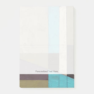 Notas Post-it® Pintura minimalista de Contemporay con color