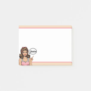Notas Post-it® Pinup de retro_ no está mal