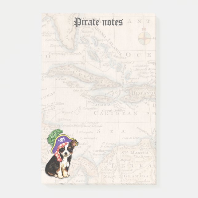 Notas Post-it® Pirata de Chihuahua a larga distancia (Anverso)