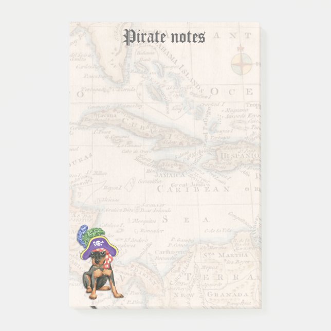 Notas Post-it® Pirata Min Pin (Anverso)
