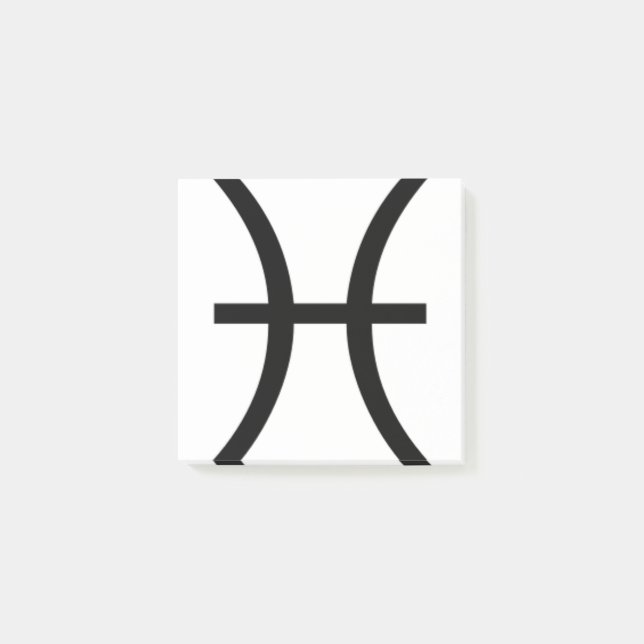 Notas Post-it® Pisces (Anverso)