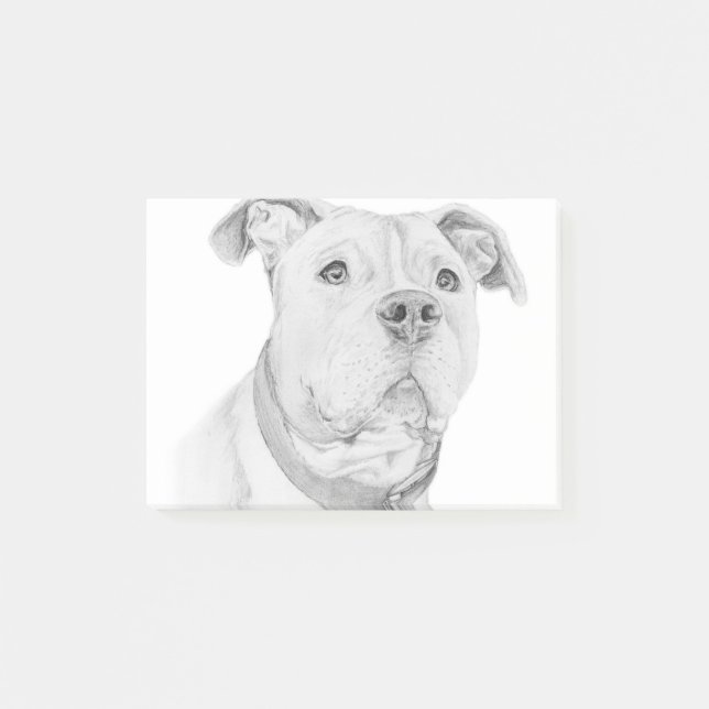 Notas Post-it® Pitbull, entendido mal (Anverso)