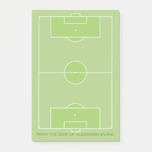 Notas Post-it® Pitch de fútbol
