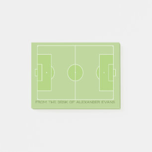 Notas Post-it® Pitch de fútbol