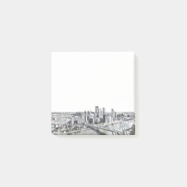 Notas Post-it® Pittsburgh Skyline Post-it Notes