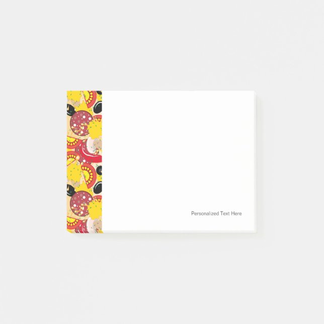 Notas Post-it® Pizza (Anverso)