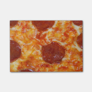 Notas Post-it® Pizza de salchichones