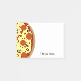 Notas Post-it® Pizza Sticky Notes