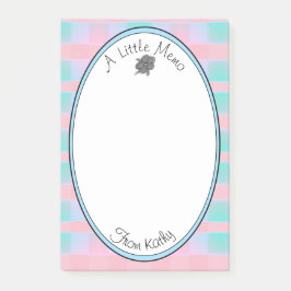 Notas Post-it® Placa azul cúpula