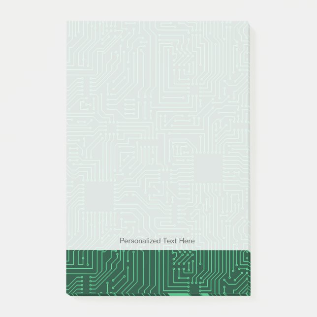 Notas Post-it® Placa de circuito del ordenador (Anverso)