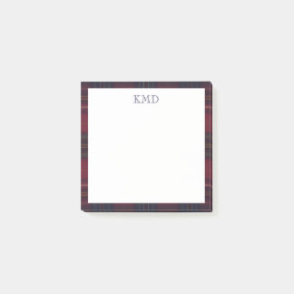 Notas Post-it® Plaid Elegant Post-It Notes