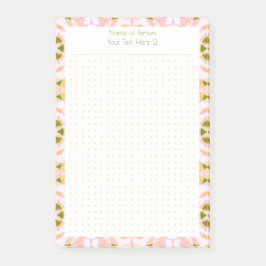 Notas Post-it® Planeador de regalos de personalizado Green Dot Gr