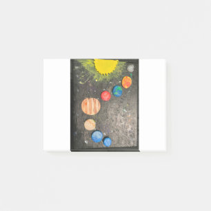 Notas Post-it® planetas astronomía solar astrología mercurio venu