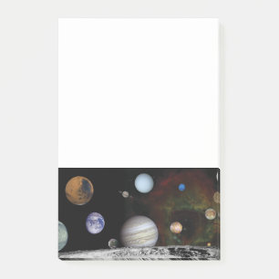 Notas Post-it® Planetas del sistema solar