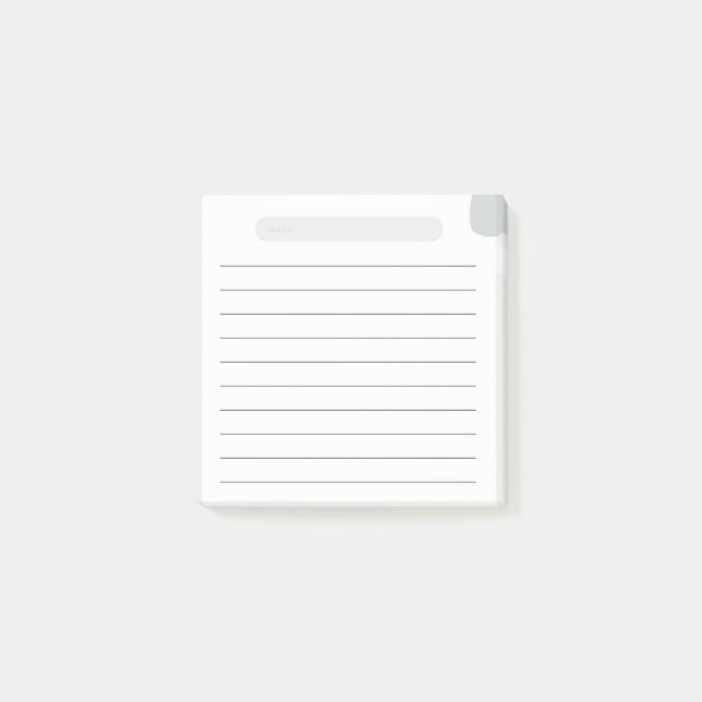 Notas Post-it® Planificador diario (Anverso)