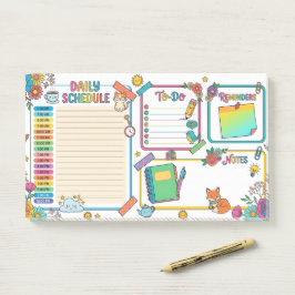Notas Post-it® Planificador Diario Alegre