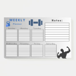 NOTAS POST-IT® PLANNER SEMANAL
