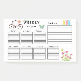 NOTAS POST-IT® PLANNER SEMANAL