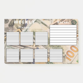 NOTAS POST-IT® PLANNER SEMANAL