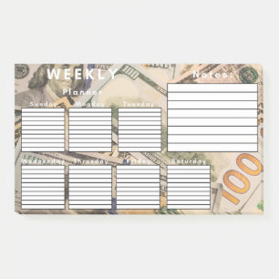 NOTAS POST-IT® PLANNER SEMANAL