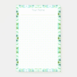 Notas Post-it® Plano del plan de la Escuela de diseño de cuadrícu