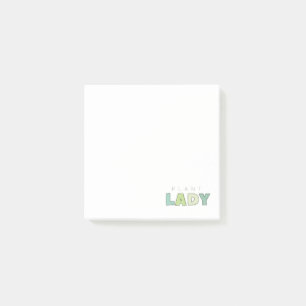 Notas Post-it® Plant Lady Notepad