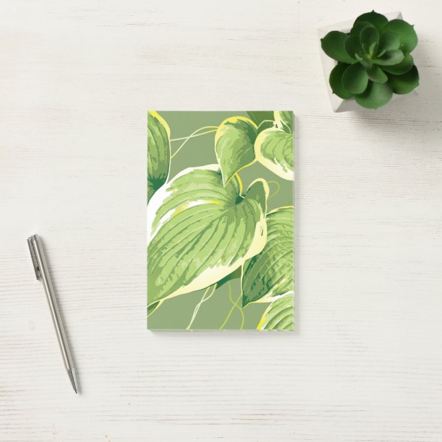 Notas Post-it® Planta Ficus 5 (Oficina)