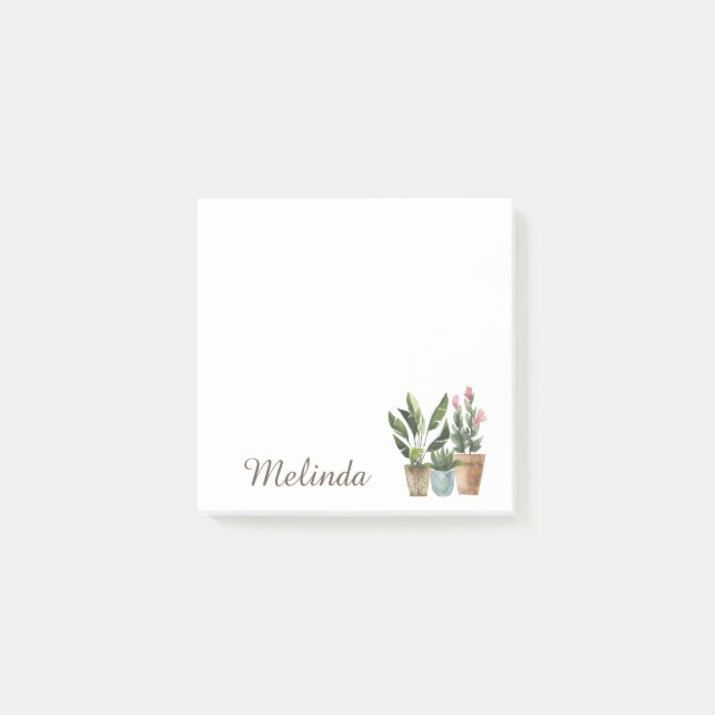 Notas Post-it® Plantas personalizadas con patatas fritas (Anverso)