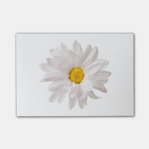 Notas Post-it® Plantilla de Daisitas Florales de Diseño de Flor 