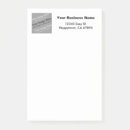 Notas Post-it® Plantilla de negocio personalizada Stickie de imag