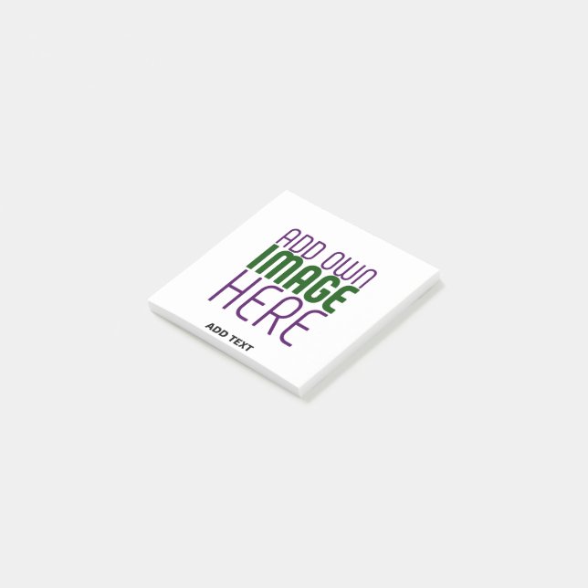 NOTAS POST-IT® PLANTILLA DE TEXTO DE IMAGEN BLANCA SIMPLE EDITABL (En perspectiva)