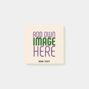 NOTAS POST-IT® PLANTILLA DE TEXTO DE IMAGEN NATURAL SENCILLA EDIT