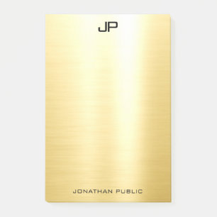 Notas Post-it® Plantilla profesional elegante y moderna de moda d