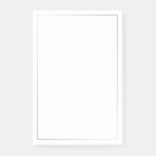 Notas Post-it® Plata elegante