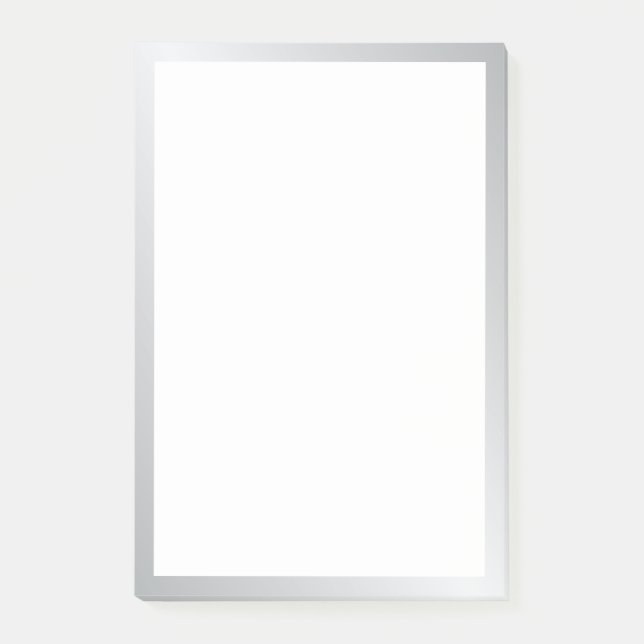 Notas Post-it® Plata elegante (Anverso)
