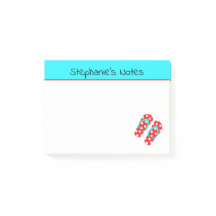 Playa de verano de Flip Flops Rojos personalizada