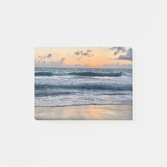 Notas Post-it® playa del amanecer en Hawaii (Anverso)