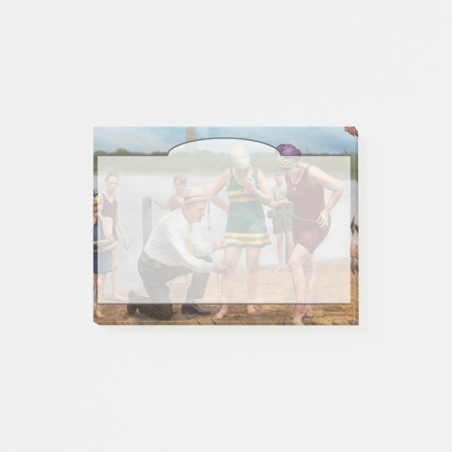 Notas Post-it® Playa - Tocar a hurtadillas 1922 (Anverso)