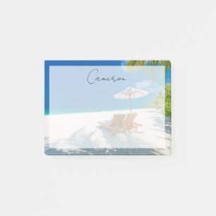 Notas Post-it® Playas tropicales   Playa de tumbonas, Bora Bora