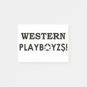 NOTAS POST-IT® PLAYBOIZ OCCIDENTAL / JMT SKATERBOARDS / IPIX