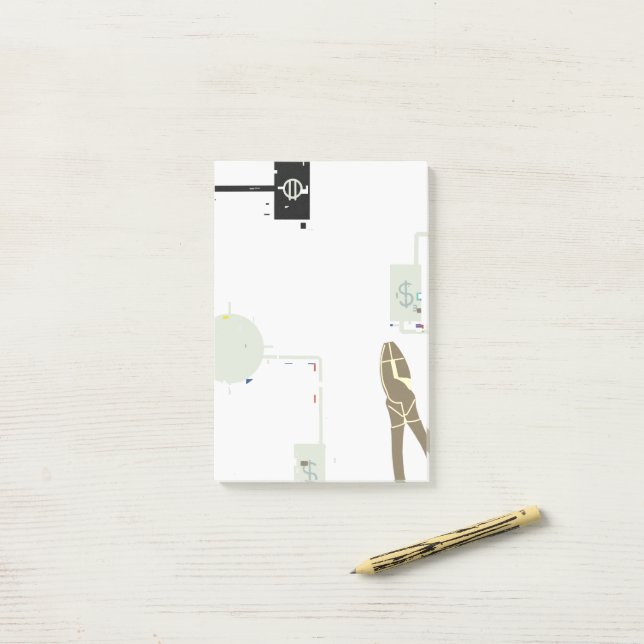 Notas Post-it® Pliers y circuitos de Lineman (Escritorio)