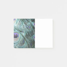 Notas Post-it® plumas del pavo real