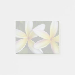Notas Post-it® Plumerias blandas de Hawái