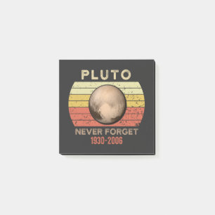 Notas Post-it® plutonio nunca olvida, eris, luna, astronomía, ast