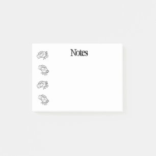 Notas Post-it® Pocas moscas