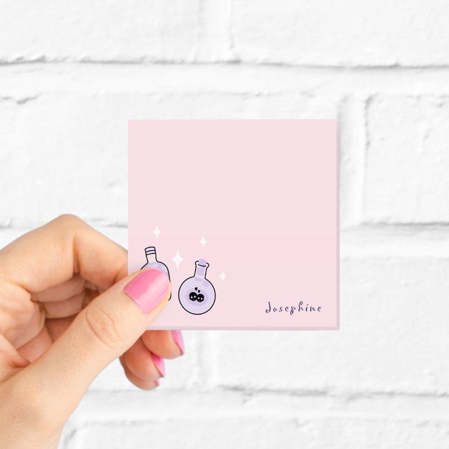 Notas Post-it® Poción mágica rosa y púrpura (Subido por el creador)