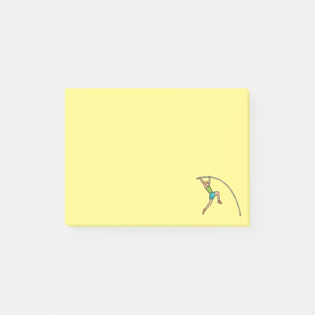 Notas Post-it® Pole Vaulting (Anverso)