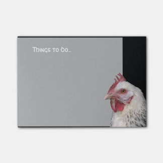 Notas Post-it® Pollo blanco